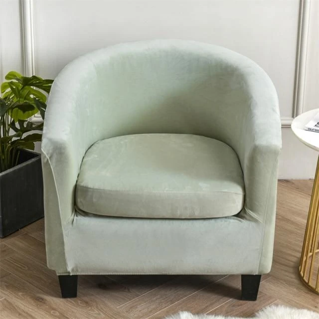 Housse Pour Fauteuil Cabriolet Vert Amande Velours 1 Housse Pour Fauteuil Cabriolet Vert Amande Velours