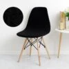 Housse De Chaise Scandinave Noir