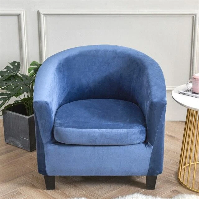 Housse Pour Fauteuil Cabriolet Bleu Azur Velours 1 Housse Pour Fauteuil Cabriolet Bleu Azur Velours