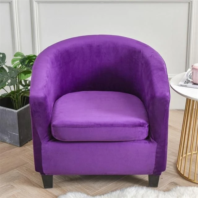 Housse Pour Fauteuil Cabriolet Violet Velours 1 Housse Pour Fauteuil Cabriolet Violet Velours