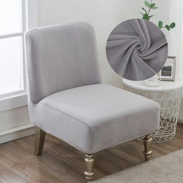 Housse De Fauteuil Crapaud Velours Gris 1 Housse De Fauteuil Crapaud Velours Gris