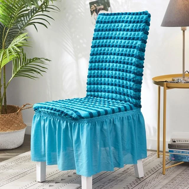 Housse De Chaise Seersucker 6 Housse De Chaise Seersucker – Image 6