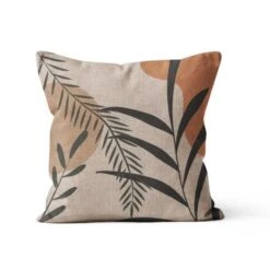 Housse De Coussin 40x40 Lin Ethnique -Housse Moderne Housse de Coussin 40x40 Lin Housse Moderne 6