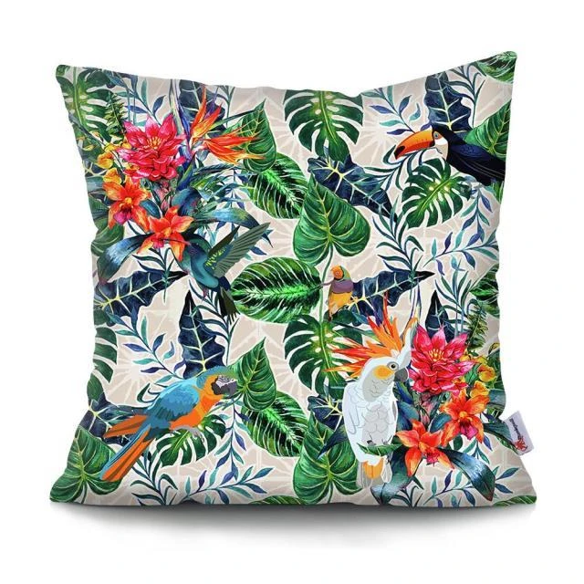 Housse De Coussin 45x45 Tropical 4 Housse De Coussin 45x45 Tropical – Image 4