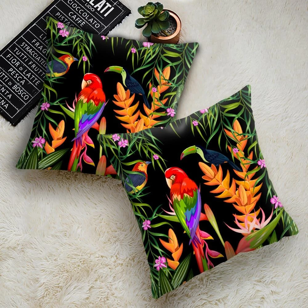 Housse De Coussin 45x45 Tropical 1 Housse De Coussin 45x45 Tropical