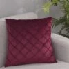 Housse De Coussin 45x45cm Jonson Bordeaux