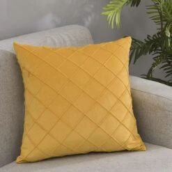 Housse De Coussin 50x50cm Jonson Jaune