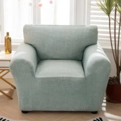 Housse De Fauteuil Club Soho Vert Amande