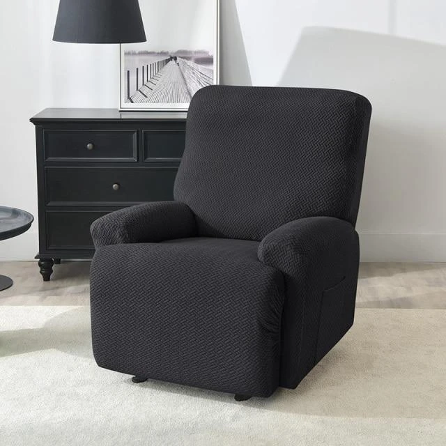 Housse De Fauteuil Relax Noir 1 Housse De Fauteuil Relax Noir