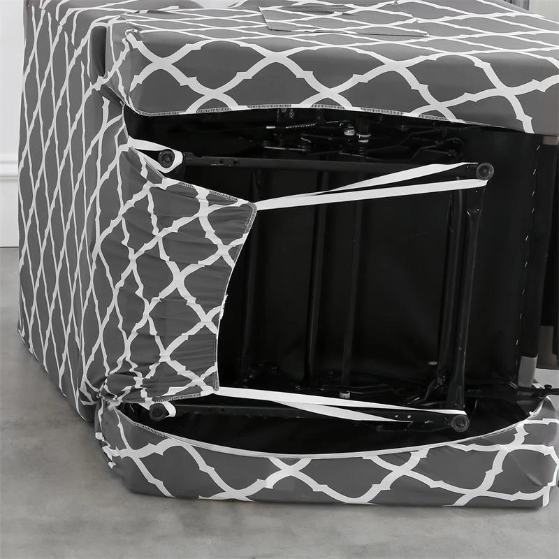 Housse De Fauteuil Relax Mosaïque Gris 6 Housse De Fauteuil Relax Mosaïque Gris – Image 6