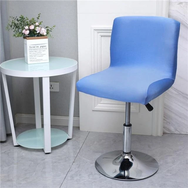 Housse Pour Tabouret De Bar Bleu Ciel 1 Housse Pour Tabouret De Bar Bleu Ciel