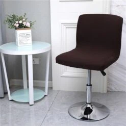 Housse Pour Tabouret De Bar Marron