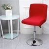 Housse Pour Tabouret De Bar Rouge
