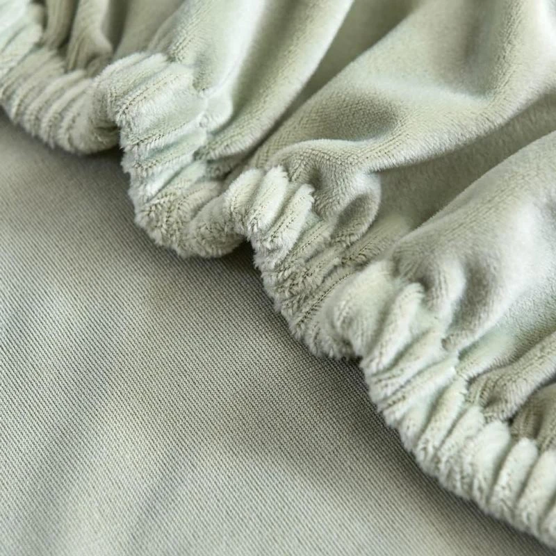 Housse Pour Fauteuil Cabriolet Vert Amande Velours 5 Housse Pour Fauteuil Cabriolet Vert Amande Velours – Image 5