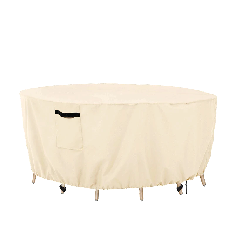 Housse De Table De Jardin Beige 1 Housse De Table De Jardin Beige