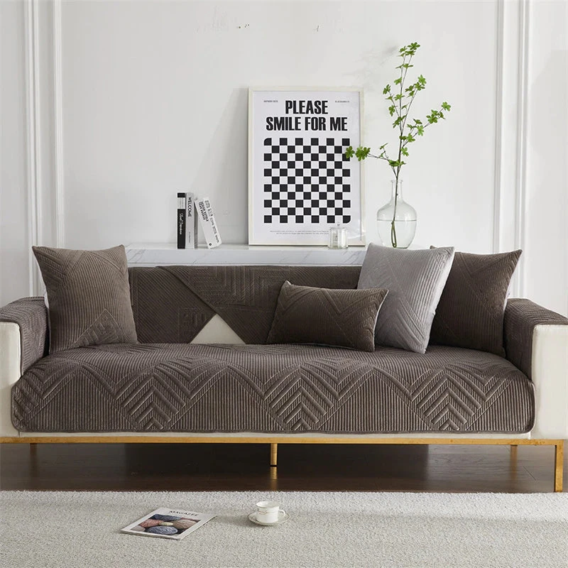 Protège Canapé Milo Gris Anthracite 1 Protège Canapé Milo Gris Anthracite