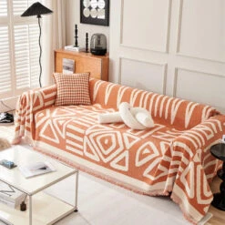 Jeté De Canapé Lina Orange