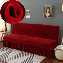 Housse De Canapé Clic Clac Et Bz Velours Bordeaux 9 Housse De Canapé Clic Clac Et Bz Velours Bordeaux -Housse Moderne housse bz maison du monde housse moderne 4