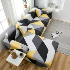Housse De Canapé D'Angle Heifara -Housse Moderne housse canape dangle convertible housse moderne 2