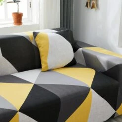 Housse De Canapé D'Angle Heifara -Housse Moderne housse canape dangle convertible housse moderne 3