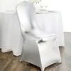 Housse De Chaise De Mariage Argent Métallique