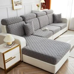 Housse D'assise De Canapé "Mola" Gris Anthracite -Housse Moderne housse dassise canape Housse moderne 2