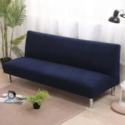 Housse De Canapé Clic Clac Et Bz Bleu Marine