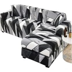 Housse De Canapé D'Angle Oriata -Housse Moderne housse de canape dangle 3 places housse moderne 3