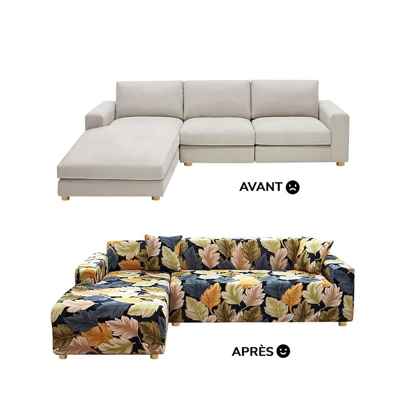 Housse De Canapé D'Angle Extensible Fulla 4 Housse De Canapé D'Angle Extensible Fulla – Image 4