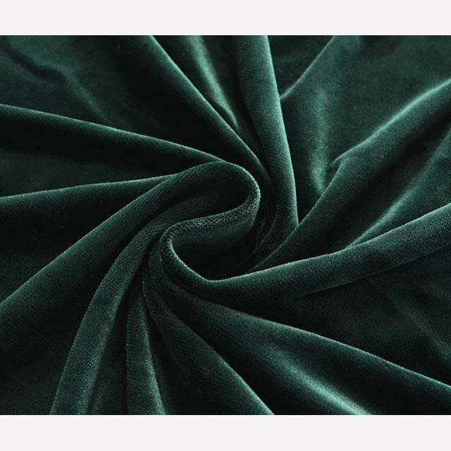 Housse De Canapé D'Angle Velours Vert Foncé 4 Housse De Canapé D'Angle Velours Vert Foncé – Image 4