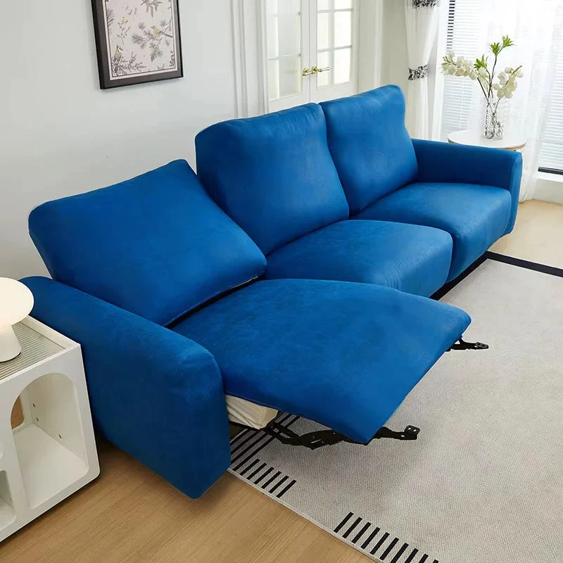 Housse De Fauteuil Relax En Similicuir Bleu 2 Housse De Fauteuil Relax En Similicuir Bleu – Image 2