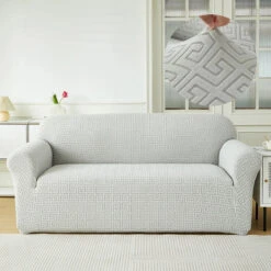 Housse De Canapé Jacquard Sora -Housse Moderne housse de canape jacquard sora housse moderne 4