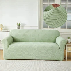 Housse De Canapé Jarquard Nera