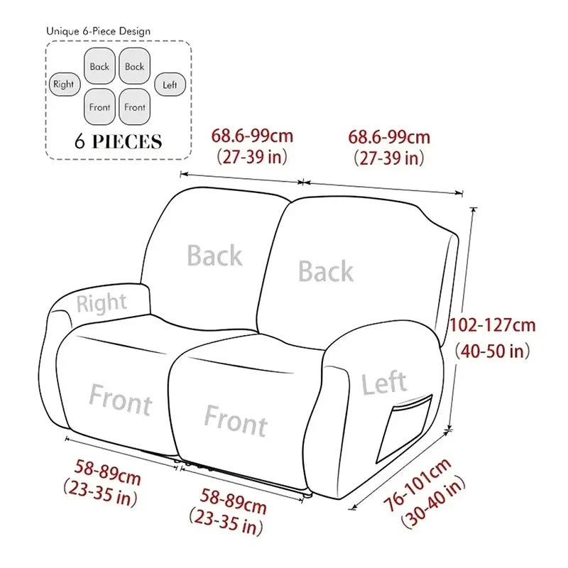 Housse Pour Fauteuil Relax Vellora Marron 3 Housse Pour Fauteuil Relax Vellora Marron – Image 3