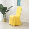 Lot De 100 Housses De Chaise De Mariage Jaune