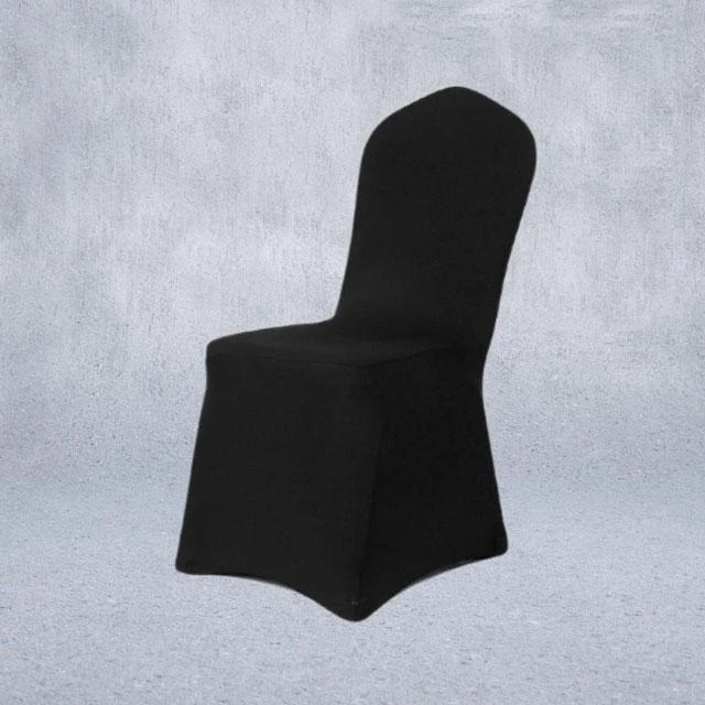 Housse De Chaise Mariage Noir 1 Housse De Chaise Mariage Noir