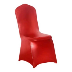 Housse De Chaise De Mariage Rouge Métallique 13 Housse De Chaise De Mariage Rouge Métallique -Housse Moderne housse de chaise pour mariage housse moderne 2