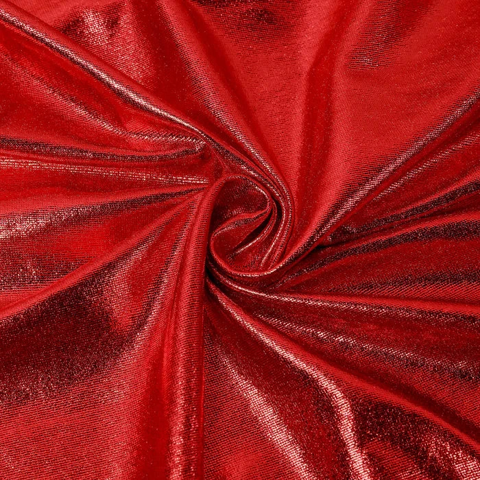 Housse De Chaise De Mariage Rouge Métallique 6 Housse De Chaise De Mariage Rouge Métallique – Image 6