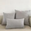 Housse De Coussin 30x50 Gris