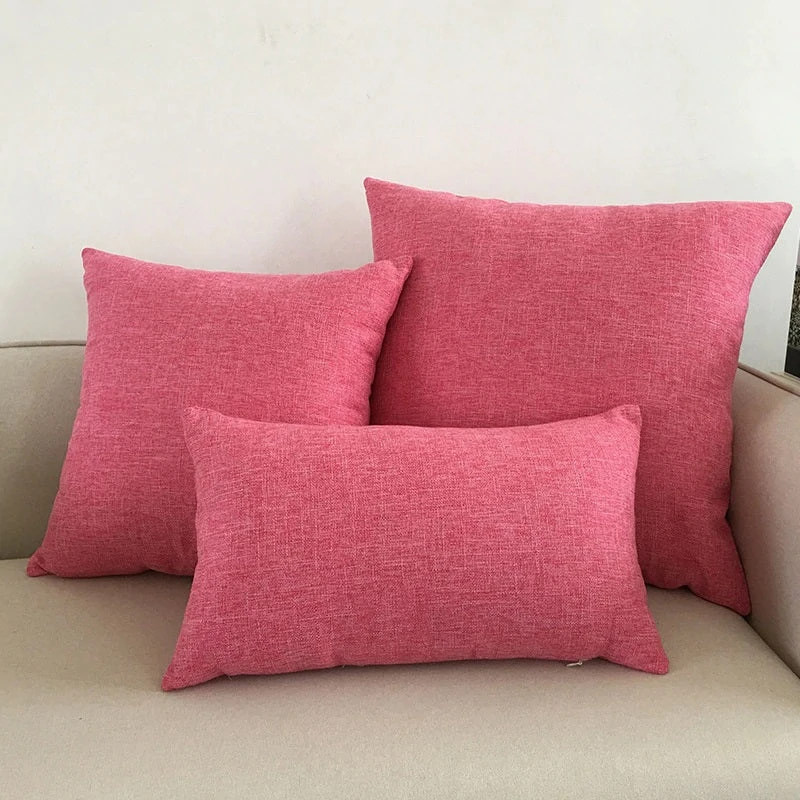 Housse De Coussin 40x40 Rose 1 Housse De Coussin 40x40 Rose