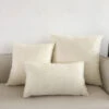 Housse De Coussin 45x45 Blanc