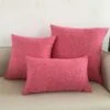 Housse De Coussin 50x50 Rose