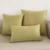 Housse De Coussin 50x50 Vert Amande
