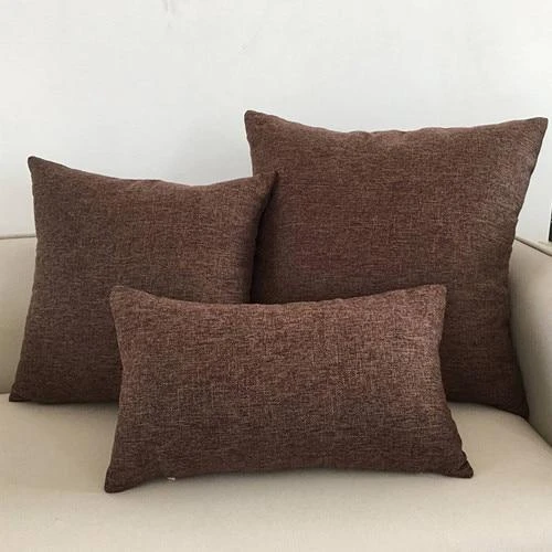 Housse De Coussin 60x60 Marron 1 Housse De Coussin 60x60 Marron