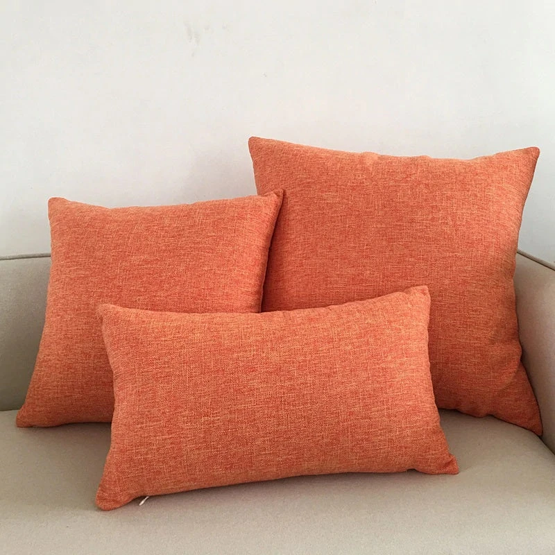 Housse De Coussin 60x60 Orange 1 Housse De Coussin 60x60 Orange