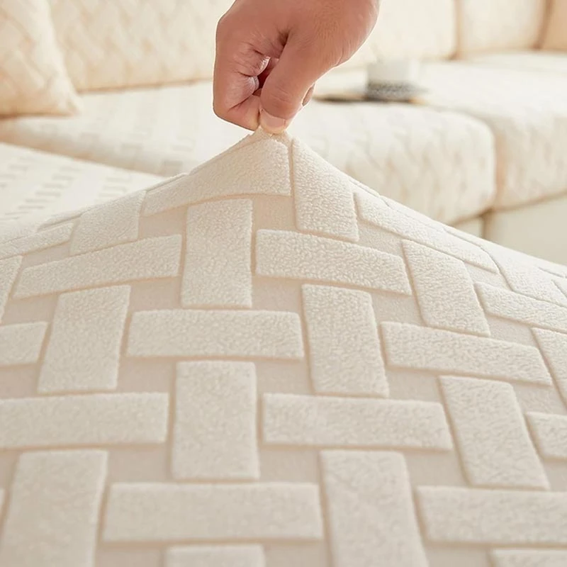 Housse D'assise De Canapé "Mola" Beige 2 Housse D'assise De Canapé "Mola" Beige – Image 2