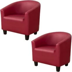 Housse De Fauteuil Cabriolet Pu Cuir Bordeaux 15 Housse De Fauteuil Cabriolet Pu Cuir Bordeaux -Housse Moderne housse de fauteuil cabriolet bordeaux housse moderne 4