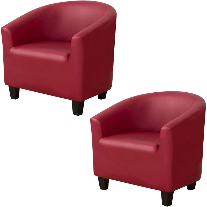 Housse De Fauteuil Cabriolet Pu Cuir Bordeaux 8 Housse De Fauteuil Cabriolet Pu Cuir Bordeaux â Image 8