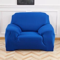 Housse De Fauteuil Club Bleu