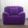 Housse De Fauteuil Club Mauve